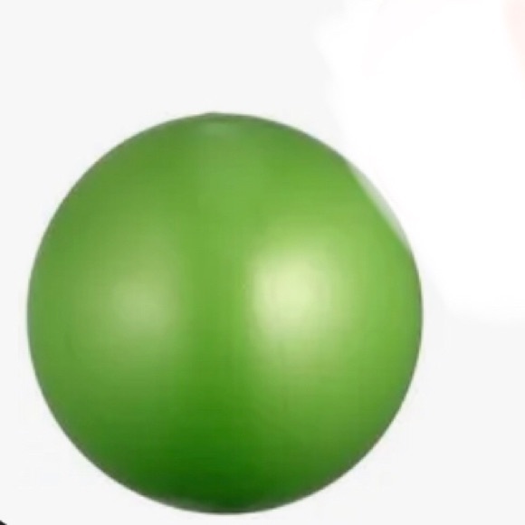Calm anti burst 65cm green exercise ball with pump‎ new - Picture 1 of 6